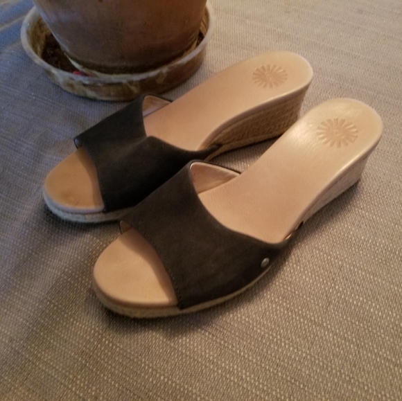 UGG Shoes - UGG wedge sandals, women's size 8